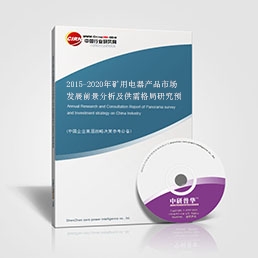 2015-2020年礦用電器產(chǎn)品市場(chǎng)發(fā)展前景分析及供需格局研究預(yù)測(cè)報(bào)告