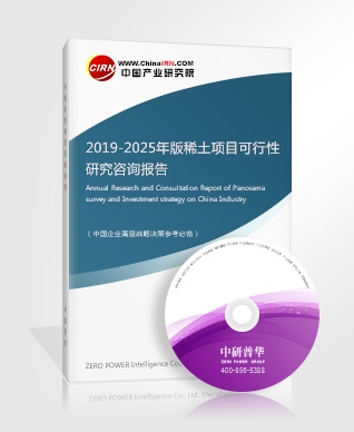 2019-2025年版稀土項目可行性研究咨詢報告